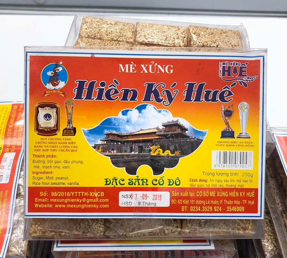 Mè xửng Hiền Ký Huế